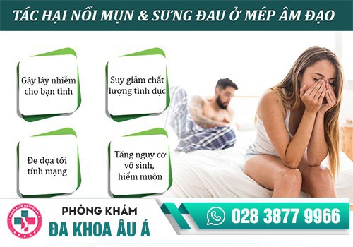NỔI MỤN VÙNG KÍN LÀ BỆNH GÌ?