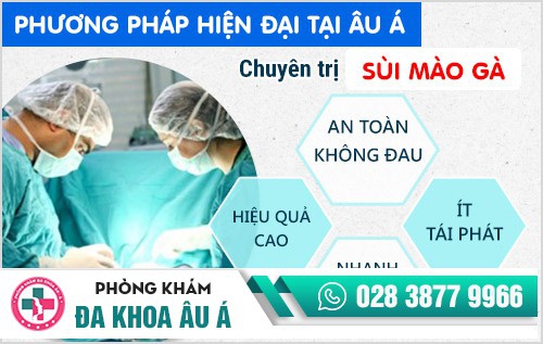 sùi mào gà ở lưỡi
